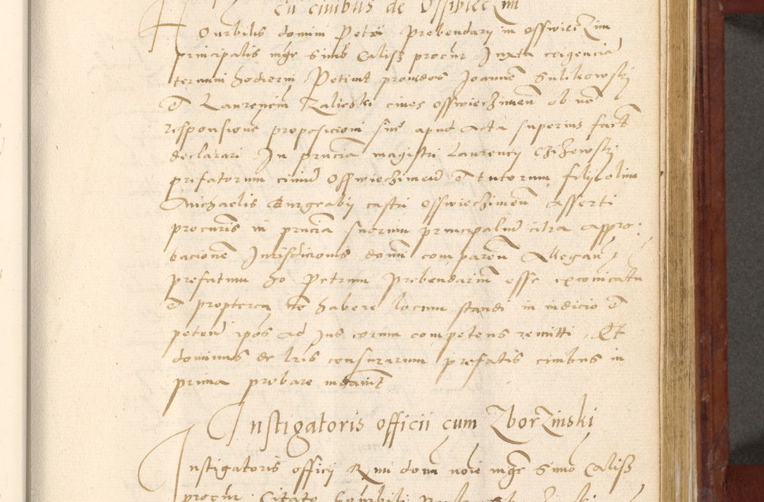 Zdjęcie nr 458 dla obiektu archiwalnego: Acta actorum coram R. D. Petro de Gamratis, archiepiscopo Gnesnensi et episcopo Cracoviensi, Legato nato et Regni Poloniar primate ad a. D. 1544 et 1545 acticatorum - praesidente tunc Suae Rev. Paternitatis curiae cancellario R. D. Bertholomaeo Gantkowski, archidiacono Cracoviensi, Gnesnensi et Posnaniensi canonico.