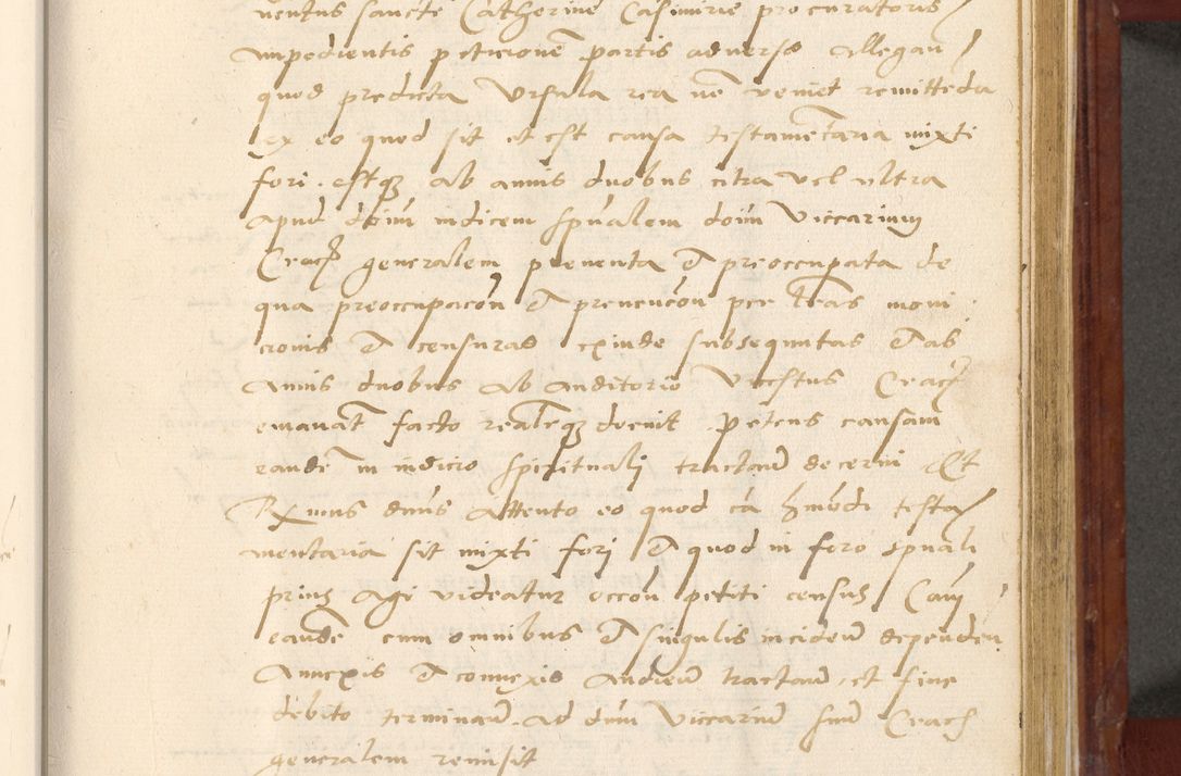Zdjęcie nr 456 dla obiektu archiwalnego: Acta actorum coram R. D. Petro de Gamratis, archiepiscopo Gnesnensi et episcopo Cracoviensi, Legato nato et Regni Poloniar primate ad a. D. 1544 et 1545 acticatorum - praesidente tunc Suae Rev. Paternitatis curiae cancellario R. D. Bertholomaeo Gantkowski, archidiacono Cracoviensi, Gnesnensi et Posnaniensi canonico.