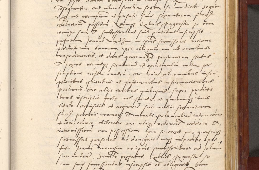 Zdjęcie nr 444 dla obiektu archiwalnego: Acta actorum coram R. D. Petro de Gamratis, archiepiscopo Gnesnensi et episcopo Cracoviensi, Legato nato et Regni Poloniar primate ad a. D. 1544 et 1545 acticatorum - praesidente tunc Suae Rev. Paternitatis curiae cancellario R. D. Bertholomaeo Gantkowski, archidiacono Cracoviensi, Gnesnensi et Posnaniensi canonico.
