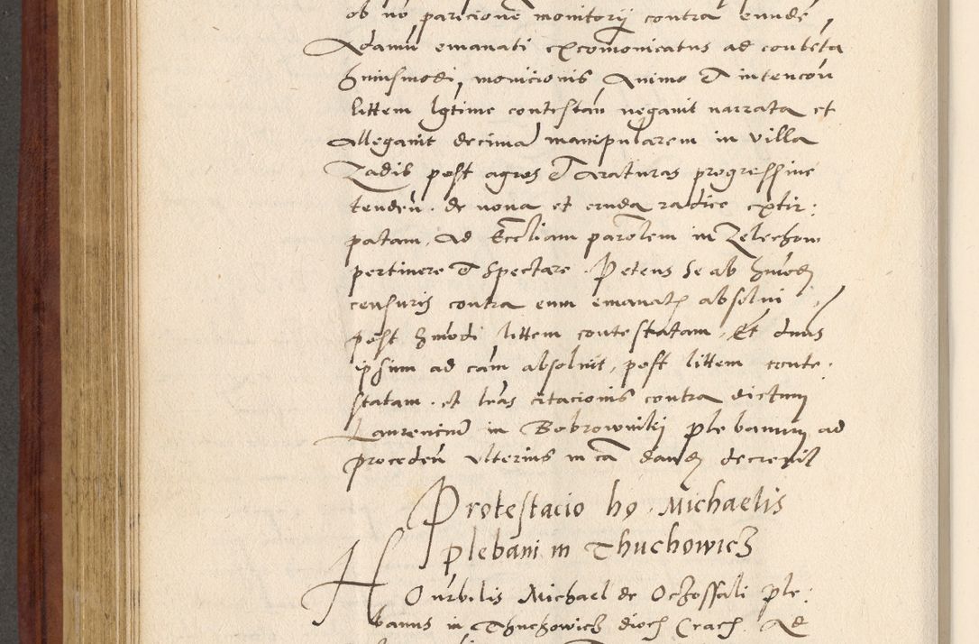 Zdjęcie nr 441 dla obiektu archiwalnego: Acta actorum coram R. D. Petro de Gamratis, archiepiscopo Gnesnensi et episcopo Cracoviensi, Legato nato et Regni Poloniar primate ad a. D. 1544 et 1545 acticatorum - praesidente tunc Suae Rev. Paternitatis curiae cancellario R. D. Bertholomaeo Gantkowski, archidiacono Cracoviensi, Gnesnensi et Posnaniensi canonico.