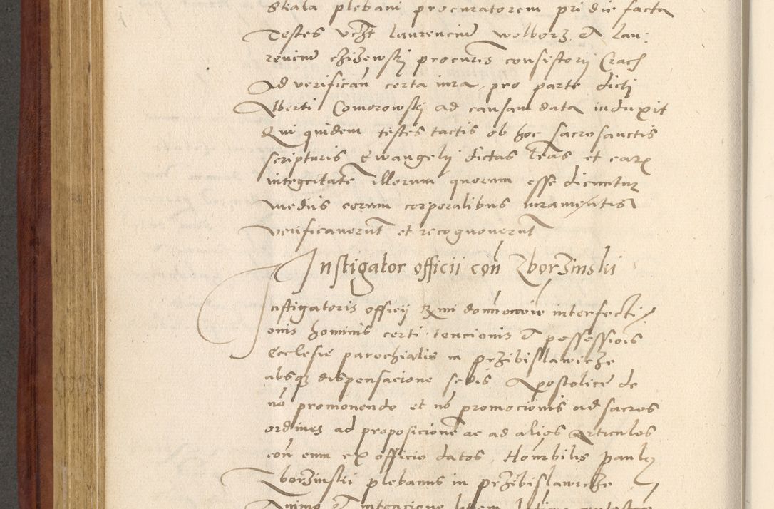 Zdjęcie nr 433 dla obiektu archiwalnego: Acta actorum coram R. D. Petro de Gamratis, archiepiscopo Gnesnensi et episcopo Cracoviensi, Legato nato et Regni Poloniar primate ad a. D. 1544 et 1545 acticatorum - praesidente tunc Suae Rev. Paternitatis curiae cancellario R. D. Bertholomaeo Gantkowski, archidiacono Cracoviensi, Gnesnensi et Posnaniensi canonico.