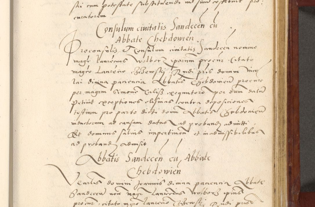Zdjęcie nr 432 dla obiektu archiwalnego: Acta actorum coram R. D. Petro de Gamratis, archiepiscopo Gnesnensi et episcopo Cracoviensi, Legato nato et Regni Poloniar primate ad a. D. 1544 et 1545 acticatorum - praesidente tunc Suae Rev. Paternitatis curiae cancellario R. D. Bertholomaeo Gantkowski, archidiacono Cracoviensi, Gnesnensi et Posnaniensi canonico.