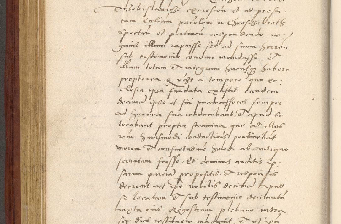 Zdjęcie nr 429 dla obiektu archiwalnego: Acta actorum coram R. D. Petro de Gamratis, archiepiscopo Gnesnensi et episcopo Cracoviensi, Legato nato et Regni Poloniar primate ad a. D. 1544 et 1545 acticatorum - praesidente tunc Suae Rev. Paternitatis curiae cancellario R. D. Bertholomaeo Gantkowski, archidiacono Cracoviensi, Gnesnensi et Posnaniensi canonico.