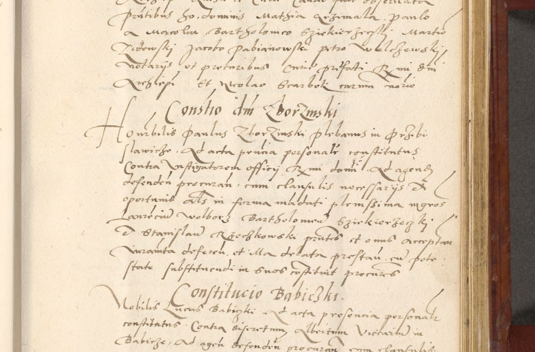 Zdjęcie nr 422 dla obiektu archiwalnego: Acta actorum coram R. D. Petro de Gamratis, archiepiscopo Gnesnensi et episcopo Cracoviensi, Legato nato et Regni Poloniar primate ad a. D. 1544 et 1545 acticatorum - praesidente tunc Suae Rev. Paternitatis curiae cancellario R. D. Bertholomaeo Gantkowski, archidiacono Cracoviensi, Gnesnensi et Posnaniensi canonico.