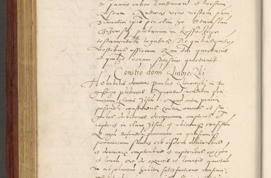 Zdjęcie nr 413 dla obiektu archiwalnego: Acta actorum coram R. D. Petro de Gamratis, archiepiscopo Gnesnensi et episcopo Cracoviensi, Legato nato et Regni Poloniar primate ad a. D. 1544 et 1545 acticatorum - praesidente tunc Suae Rev. Paternitatis curiae cancellario R. D. Bertholomaeo Gantkowski, archidiacono Cracoviensi, Gnesnensi et Posnaniensi canonico.