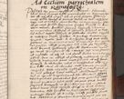 Zdjęcie nr 56 dla obiektu archiwalnego: Volumen V-um actorum institutionum et provisionum tempore episcopatus R. D. Petri de Gamratis, archiepiscopi Gnesnensis et episcopi Cracoviensis per annos 1538, 1539, 1540, 1541, 1542, 1543, 1544 et 1545 , quorum index ad finem et annotatus.