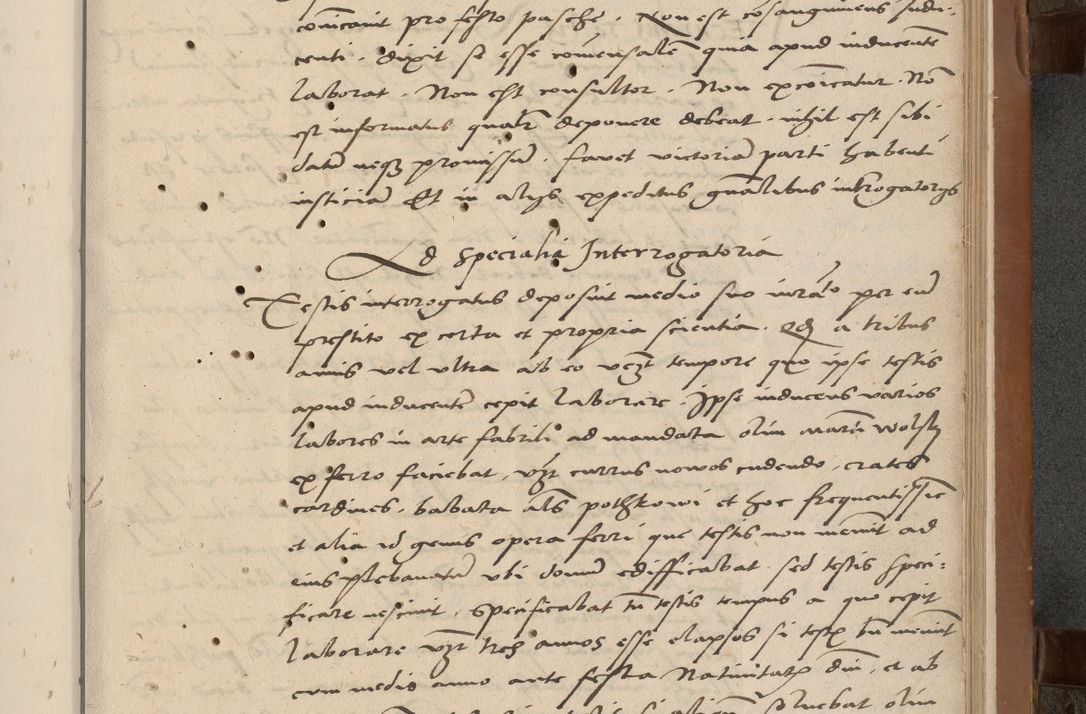 Zdjęcie nr 16 dla obiektu archiwalnego: Acta attestationum seu depositionum testium coram R. D. Petro de Gamratis, episcopo Cracoviensi, V. D. Bartholomaeo Gantkowski, Posnaniensi et Suae Paternitatis Rev. cancellario ac Sigismundo de Stazicza, decretorum doctore, auditore causarum curiae episcopalis praesidentibus ad a. D. 1540 et 1541, per me Bartholomaeum Ravensem, utraquw auctoriate notarium publicum et coram Sua Paternitatr Rev. causarum scriba feliciter inchoatum.
