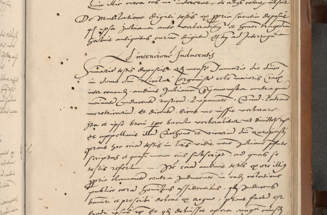 Zdjęcie nr 14 dla obiektu archiwalnego: Acta attestationum seu depositionum testium coram R. D. Petro de Gamratis, episcopo Cracoviensi, V. D. Bartholomaeo Gantkowski, Posnaniensi et Suae Paternitatis Rev. cancellario ac Sigismundo de Stazicza, decretorum doctore, auditore causarum curiae episcopalis praesidentibus ad a. D. 1540 et 1541, per me Bartholomaeum Ravensem, utraquw auctoriate notarium publicum et coram Sua Paternitatr Rev. causarum scriba feliciter inchoatum.