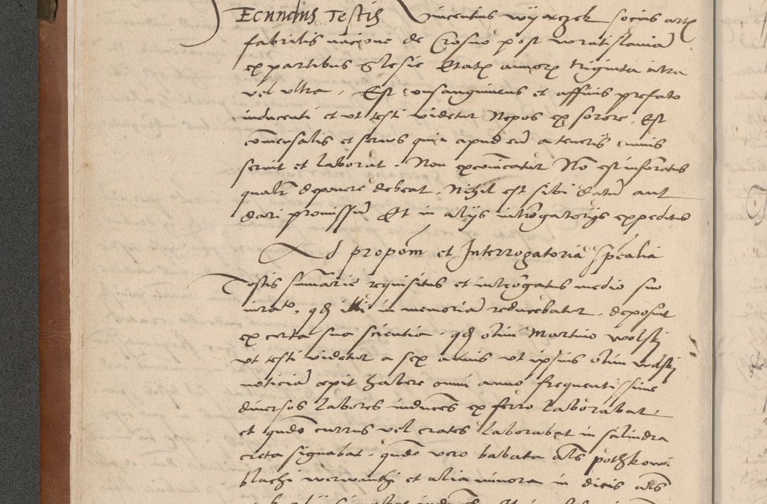 Zdjęcie nr 17 dla obiektu archiwalnego: Acta attestationum seu depositionum testium coram R. D. Petro de Gamratis, episcopo Cracoviensi, V. D. Bartholomaeo Gantkowski, Posnaniensi et Suae Paternitatis Rev. cancellario ac Sigismundo de Stazicza, decretorum doctore, auditore causarum curiae episcopalis praesidentibus ad a. D. 1540 et 1541, per me Bartholomaeum Ravensem, utraquw auctoriate notarium publicum et coram Sua Paternitatr Rev. causarum scriba feliciter inchoatum.