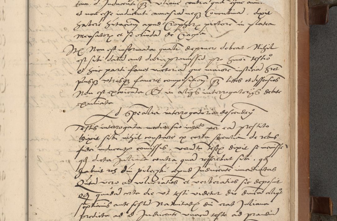 Zdjęcie nr 10 dla obiektu archiwalnego: Acta attestationum seu depositionum testium coram R. D. Petro de Gamratis, episcopo Cracoviensi, V. D. Bartholomaeo Gantkowski, Posnaniensi et Suae Paternitatis Rev. cancellario ac Sigismundo de Stazicza, decretorum doctore, auditore causarum curiae episcopalis praesidentibus ad a. D. 1540 et 1541, per me Bartholomaeum Ravensem, utraquw auctoriate notarium publicum et coram Sua Paternitatr Rev. causarum scriba feliciter inchoatum.
