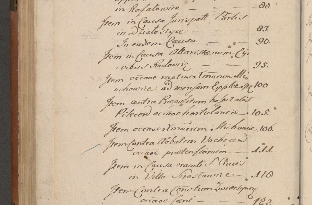 Zdjęcie nr 357 dla obiektu archiwalnego: Acta attestationum seu depositionum testium coram R. D. Petro de Gamratis, episcopo Cracoviensi, V. D. Bartholomaeo Gantkowski, Posnaniensi et Suae Paternitatis Rev. cancellario ac Sigismundo de Stazicza, decretorum doctore, auditore causarum curiae episcopalis praesidentibus ad a. D. 1540 et 1541, per me Bartholomaeum Ravensem, utraquw auctoriate notarium publicum et coram Sua Paternitatr Rev. causarum scriba feliciter inchoatum.