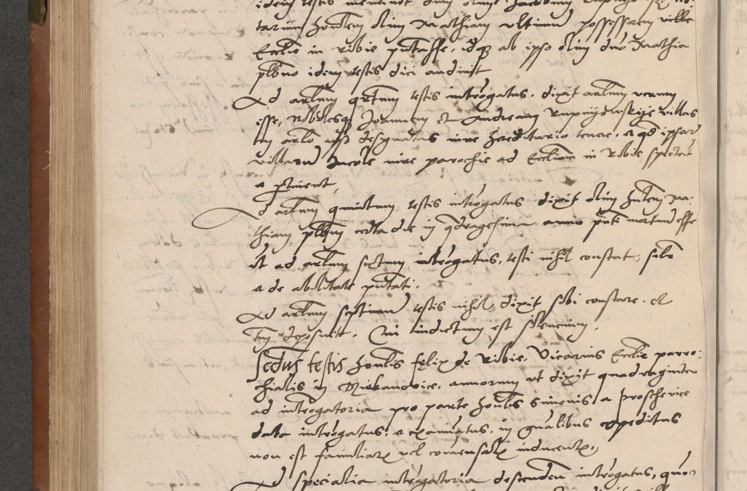 Zdjęcie nr 329 dla obiektu archiwalnego: Acta attestationum seu depositionum testium coram R. D. Petro de Gamratis, episcopo Cracoviensi, V. D. Bartholomaeo Gantkowski, Posnaniensi et Suae Paternitatis Rev. cancellario ac Sigismundo de Stazicza, decretorum doctore, auditore causarum curiae episcopalis praesidentibus ad a. D. 1540 et 1541, per me Bartholomaeum Ravensem, utraquw auctoriate notarium publicum et coram Sua Paternitatr Rev. causarum scriba feliciter inchoatum.