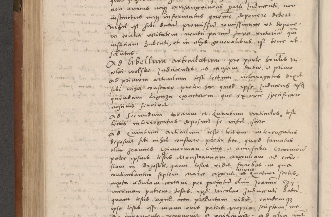 Zdjęcie nr 317 dla obiektu archiwalnego: Acta attestationum seu depositionum testium coram R. D. Petro de Gamratis, episcopo Cracoviensi, V. D. Bartholomaeo Gantkowski, Posnaniensi et Suae Paternitatis Rev. cancellario ac Sigismundo de Stazicza, decretorum doctore, auditore causarum curiae episcopalis praesidentibus ad a. D. 1540 et 1541, per me Bartholomaeum Ravensem, utraquw auctoriate notarium publicum et coram Sua Paternitatr Rev. causarum scriba feliciter inchoatum.