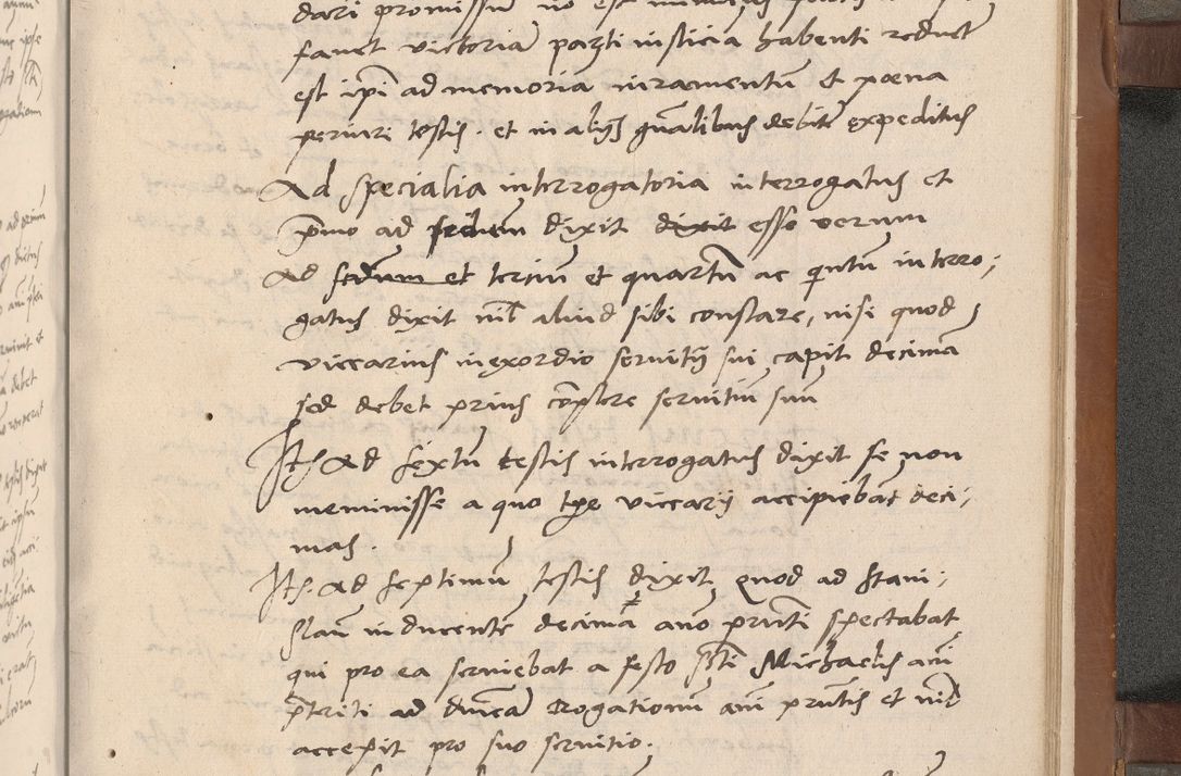 Zdjęcie nr 304 dla obiektu archiwalnego: Acta attestationum seu depositionum testium coram R. D. Petro de Gamratis, episcopo Cracoviensi, V. D. Bartholomaeo Gantkowski, Posnaniensi et Suae Paternitatis Rev. cancellario ac Sigismundo de Stazicza, decretorum doctore, auditore causarum curiae episcopalis praesidentibus ad a. D. 1540 et 1541, per me Bartholomaeum Ravensem, utraquw auctoriate notarium publicum et coram Sua Paternitatr Rev. causarum scriba feliciter inchoatum.