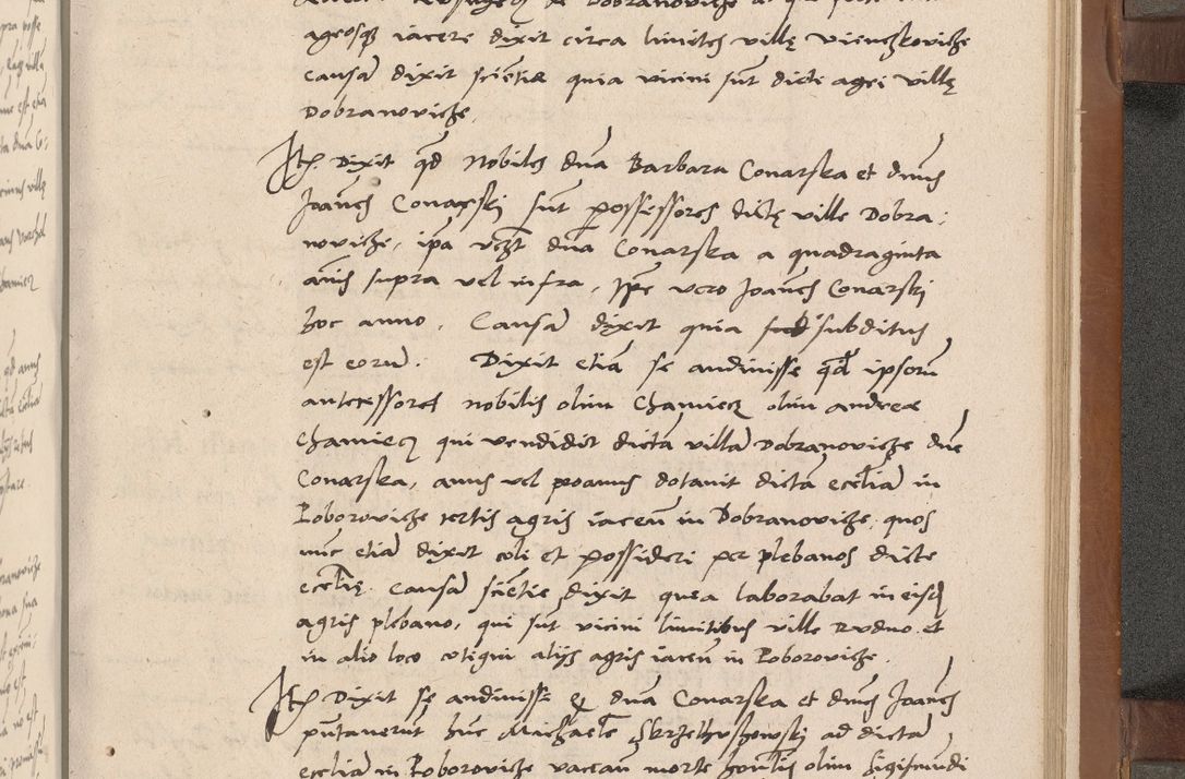Zdjęcie nr 294 dla obiektu archiwalnego: Acta attestationum seu depositionum testium coram R. D. Petro de Gamratis, episcopo Cracoviensi, V. D. Bartholomaeo Gantkowski, Posnaniensi et Suae Paternitatis Rev. cancellario ac Sigismundo de Stazicza, decretorum doctore, auditore causarum curiae episcopalis praesidentibus ad a. D. 1540 et 1541, per me Bartholomaeum Ravensem, utraquw auctoriate notarium publicum et coram Sua Paternitatr Rev. causarum scriba feliciter inchoatum.