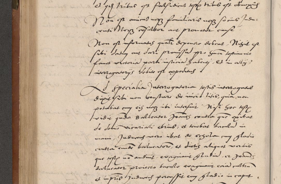 Zdjęcie nr 287 dla obiektu archiwalnego: Acta attestationum seu depositionum testium coram R. D. Petro de Gamratis, episcopo Cracoviensi, V. D. Bartholomaeo Gantkowski, Posnaniensi et Suae Paternitatis Rev. cancellario ac Sigismundo de Stazicza, decretorum doctore, auditore causarum curiae episcopalis praesidentibus ad a. D. 1540 et 1541, per me Bartholomaeum Ravensem, utraquw auctoriate notarium publicum et coram Sua Paternitatr Rev. causarum scriba feliciter inchoatum.