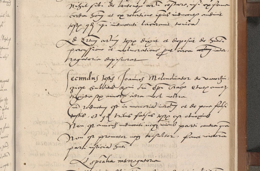 Zdjęcie nr 288 dla obiektu archiwalnego: Acta attestationum seu depositionum testium coram R. D. Petro de Gamratis, episcopo Cracoviensi, V. D. Bartholomaeo Gantkowski, Posnaniensi et Suae Paternitatis Rev. cancellario ac Sigismundo de Stazicza, decretorum doctore, auditore causarum curiae episcopalis praesidentibus ad a. D. 1540 et 1541, per me Bartholomaeum Ravensem, utraquw auctoriate notarium publicum et coram Sua Paternitatr Rev. causarum scriba feliciter inchoatum.