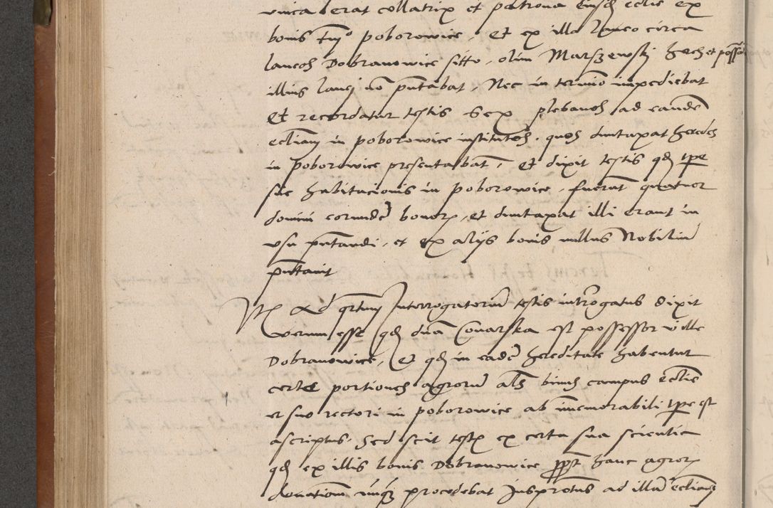 Zdjęcie nr 281 dla obiektu archiwalnego: Acta attestationum seu depositionum testium coram R. D. Petro de Gamratis, episcopo Cracoviensi, V. D. Bartholomaeo Gantkowski, Posnaniensi et Suae Paternitatis Rev. cancellario ac Sigismundo de Stazicza, decretorum doctore, auditore causarum curiae episcopalis praesidentibus ad a. D. 1540 et 1541, per me Bartholomaeum Ravensem, utraquw auctoriate notarium publicum et coram Sua Paternitatr Rev. causarum scriba feliciter inchoatum.