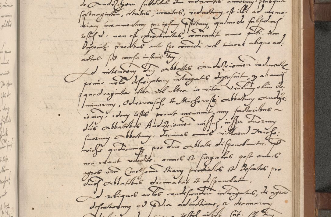 Zdjęcie nr 268 dla obiektu archiwalnego: Acta attestationum seu depositionum testium coram R. D. Petro de Gamratis, episcopo Cracoviensi, V. D. Bartholomaeo Gantkowski, Posnaniensi et Suae Paternitatis Rev. cancellario ac Sigismundo de Stazicza, decretorum doctore, auditore causarum curiae episcopalis praesidentibus ad a. D. 1540 et 1541, per me Bartholomaeum Ravensem, utraquw auctoriate notarium publicum et coram Sua Paternitatr Rev. causarum scriba feliciter inchoatum.