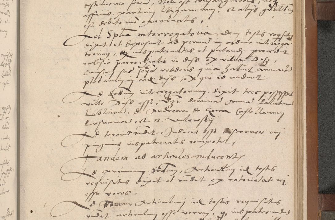 Zdjęcie nr 260 dla obiektu archiwalnego: Acta attestationum seu depositionum testium coram R. D. Petro de Gamratis, episcopo Cracoviensi, V. D. Bartholomaeo Gantkowski, Posnaniensi et Suae Paternitatis Rev. cancellario ac Sigismundo de Stazicza, decretorum doctore, auditore causarum curiae episcopalis praesidentibus ad a. D. 1540 et 1541, per me Bartholomaeum Ravensem, utraquw auctoriate notarium publicum et coram Sua Paternitatr Rev. causarum scriba feliciter inchoatum.
