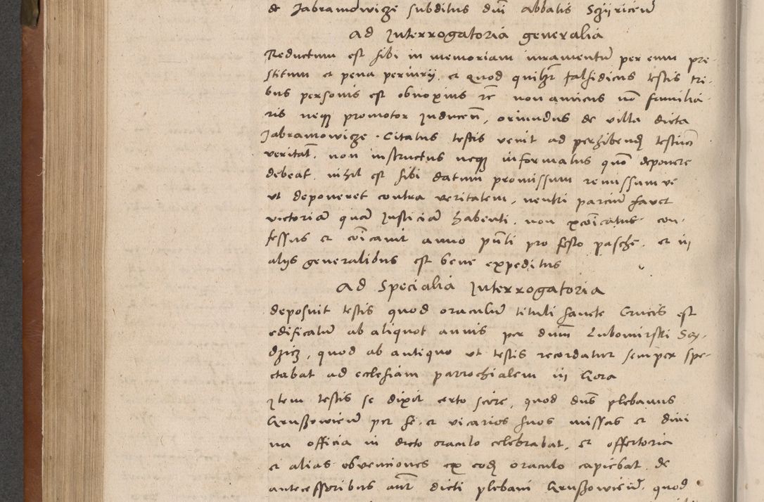 Zdjęcie nr 245 dla obiektu archiwalnego: Acta attestationum seu depositionum testium coram R. D. Petro de Gamratis, episcopo Cracoviensi, V. D. Bartholomaeo Gantkowski, Posnaniensi et Suae Paternitatis Rev. cancellario ac Sigismundo de Stazicza, decretorum doctore, auditore causarum curiae episcopalis praesidentibus ad a. D. 1540 et 1541, per me Bartholomaeum Ravensem, utraquw auctoriate notarium publicum et coram Sua Paternitatr Rev. causarum scriba feliciter inchoatum.
