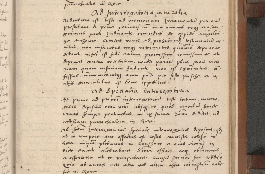 Zdjęcie nr 250 dla obiektu archiwalnego: Acta attestationum seu depositionum testium coram R. D. Petro de Gamratis, episcopo Cracoviensi, V. D. Bartholomaeo Gantkowski, Posnaniensi et Suae Paternitatis Rev. cancellario ac Sigismundo de Stazicza, decretorum doctore, auditore causarum curiae episcopalis praesidentibus ad a. D. 1540 et 1541, per me Bartholomaeum Ravensem, utraquw auctoriate notarium publicum et coram Sua Paternitatr Rev. causarum scriba feliciter inchoatum.