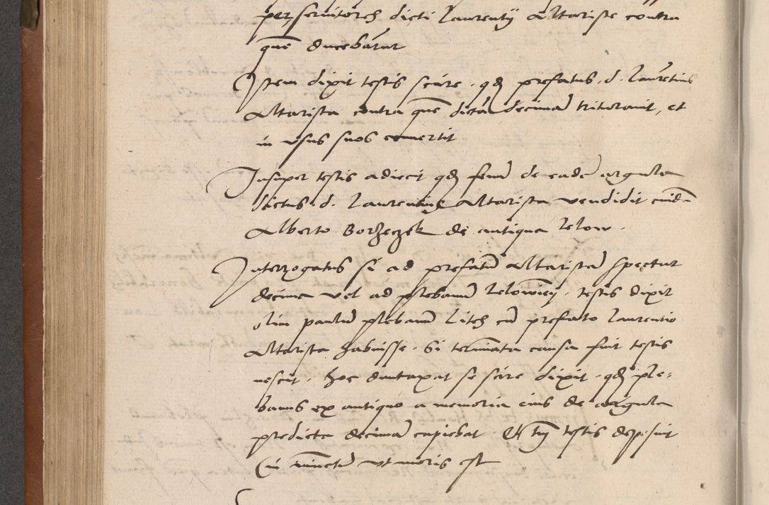 Zdjęcie nr 229 dla obiektu archiwalnego: Acta attestationum seu depositionum testium coram R. D. Petro de Gamratis, episcopo Cracoviensi, V. D. Bartholomaeo Gantkowski, Posnaniensi et Suae Paternitatis Rev. cancellario ac Sigismundo de Stazicza, decretorum doctore, auditore causarum curiae episcopalis praesidentibus ad a. D. 1540 et 1541, per me Bartholomaeum Ravensem, utraquw auctoriate notarium publicum et coram Sua Paternitatr Rev. causarum scriba feliciter inchoatum.