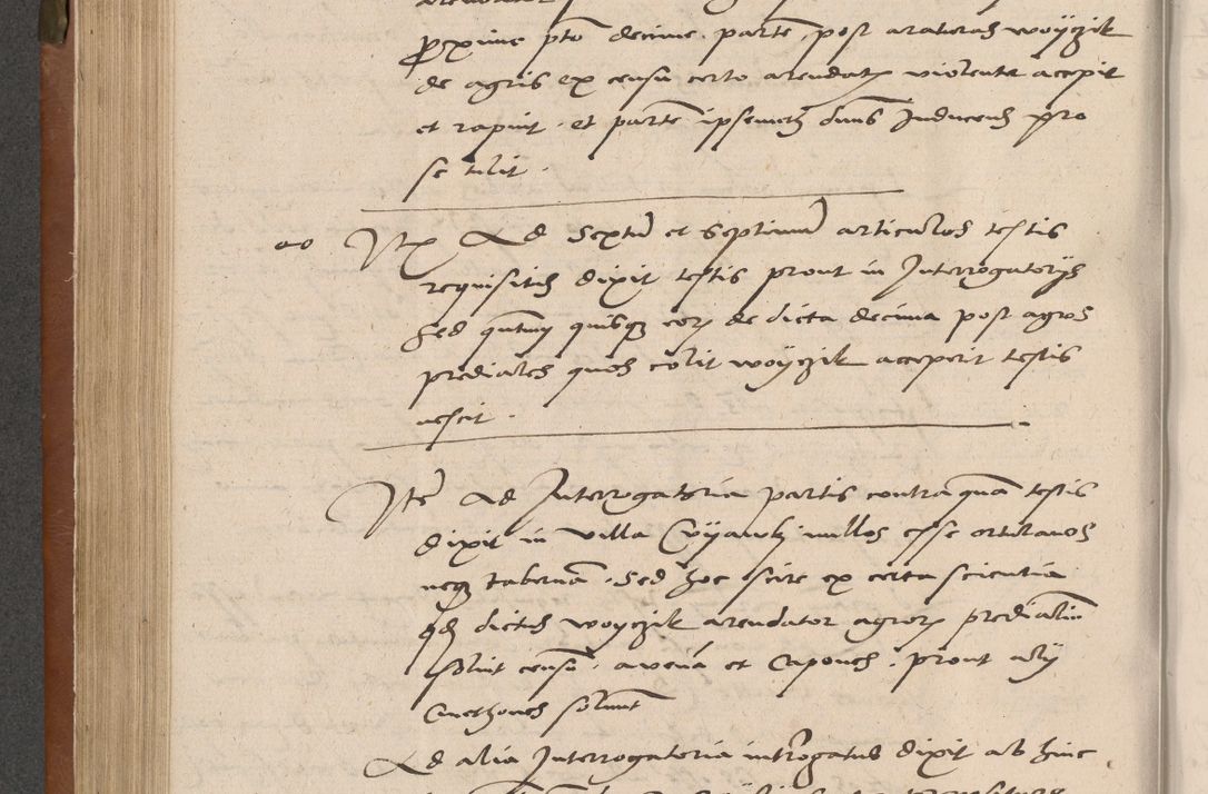 Zdjęcie nr 215 dla obiektu archiwalnego: Acta attestationum seu depositionum testium coram R. D. Petro de Gamratis, episcopo Cracoviensi, V. D. Bartholomaeo Gantkowski, Posnaniensi et Suae Paternitatis Rev. cancellario ac Sigismundo de Stazicza, decretorum doctore, auditore causarum curiae episcopalis praesidentibus ad a. D. 1540 et 1541, per me Bartholomaeum Ravensem, utraquw auctoriate notarium publicum et coram Sua Paternitatr Rev. causarum scriba feliciter inchoatum.