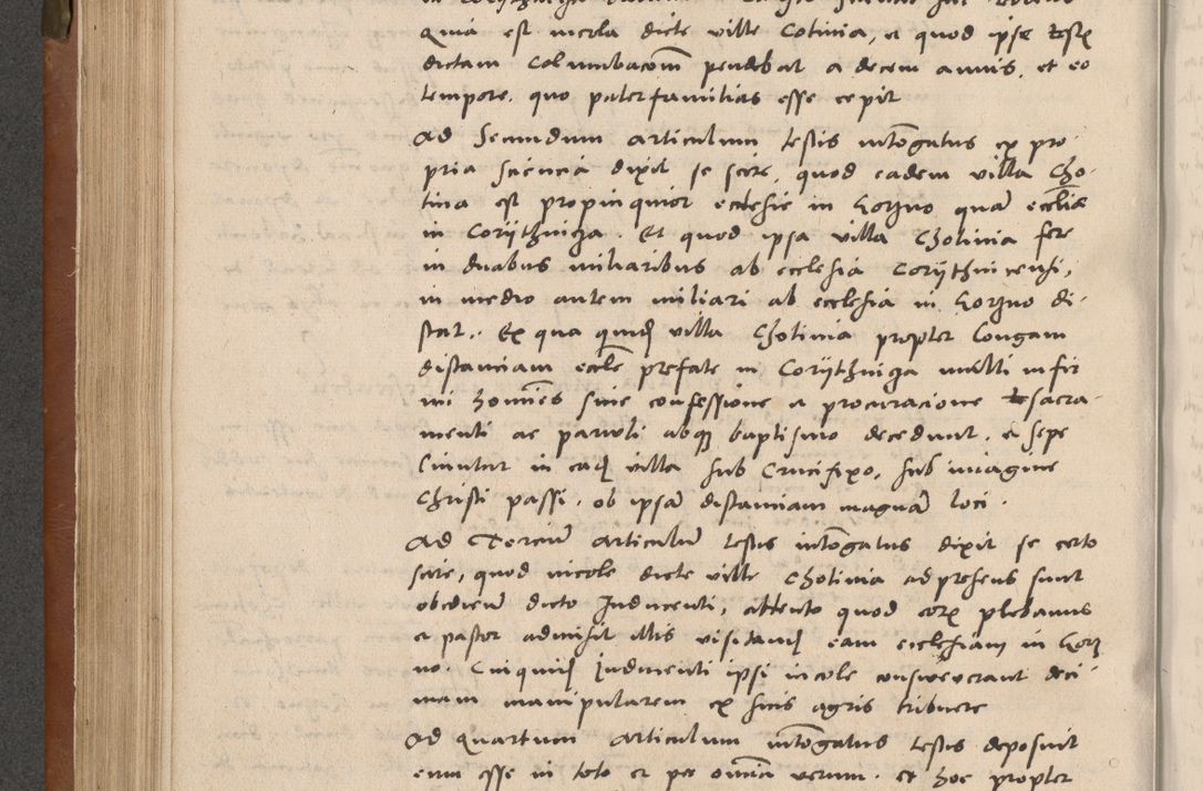 Zdjęcie nr 197 dla obiektu archiwalnego: Acta attestationum seu depositionum testium coram R. D. Petro de Gamratis, episcopo Cracoviensi, V. D. Bartholomaeo Gantkowski, Posnaniensi et Suae Paternitatis Rev. cancellario ac Sigismundo de Stazicza, decretorum doctore, auditore causarum curiae episcopalis praesidentibus ad a. D. 1540 et 1541, per me Bartholomaeum Ravensem, utraquw auctoriate notarium publicum et coram Sua Paternitatr Rev. causarum scriba feliciter inchoatum.