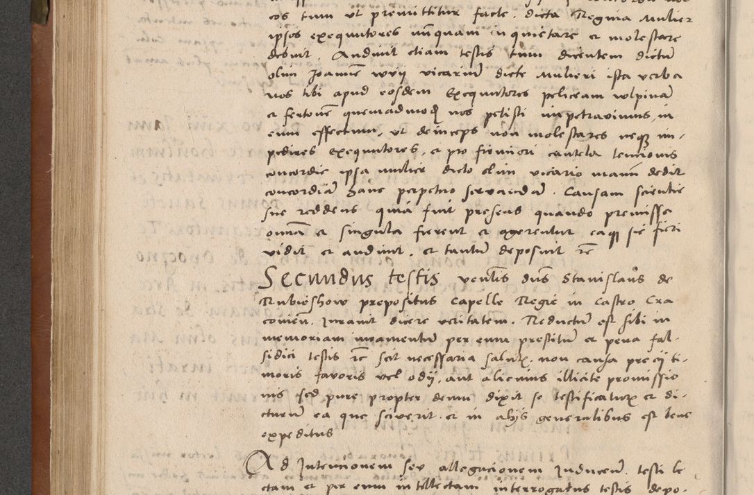 Zdjęcie nr 171 dla obiektu archiwalnego: Acta attestationum seu depositionum testium coram R. D. Petro de Gamratis, episcopo Cracoviensi, V. D. Bartholomaeo Gantkowski, Posnaniensi et Suae Paternitatis Rev. cancellario ac Sigismundo de Stazicza, decretorum doctore, auditore causarum curiae episcopalis praesidentibus ad a. D. 1540 et 1541, per me Bartholomaeum Ravensem, utraquw auctoriate notarium publicum et coram Sua Paternitatr Rev. causarum scriba feliciter inchoatum.
