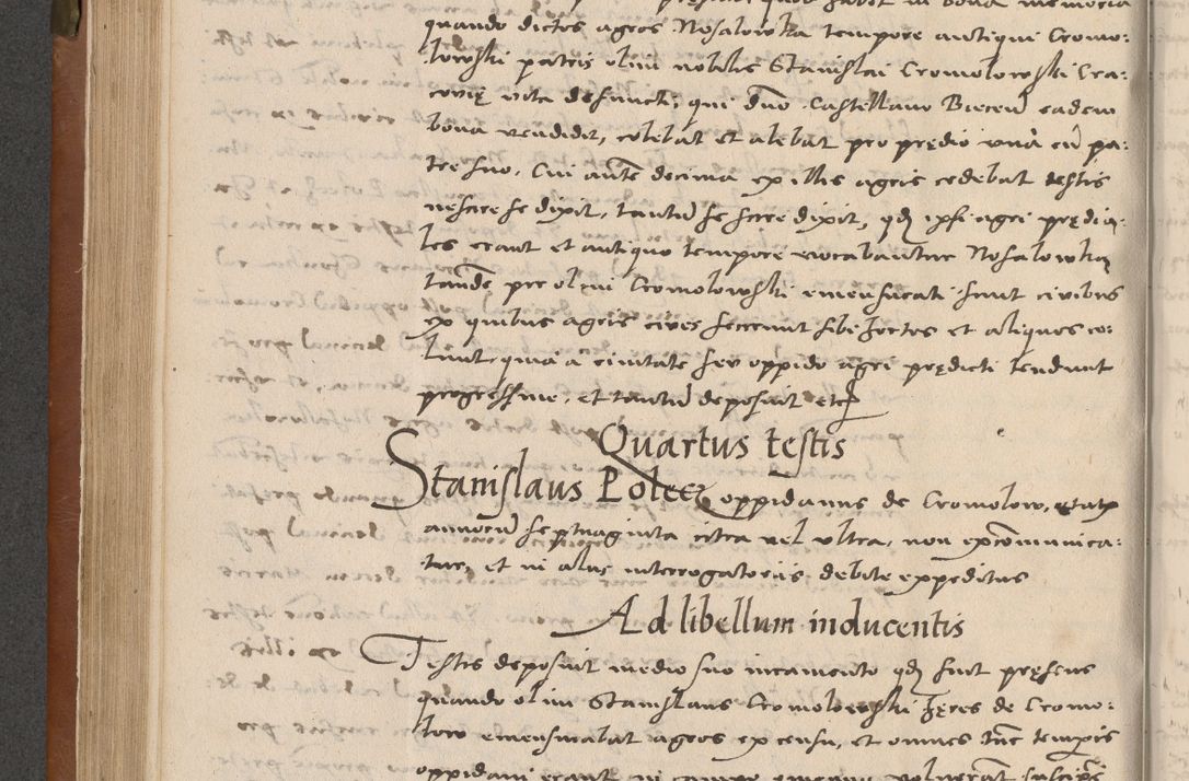 Zdjęcie nr 167 dla obiektu archiwalnego: Acta attestationum seu depositionum testium coram R. D. Petro de Gamratis, episcopo Cracoviensi, V. D. Bartholomaeo Gantkowski, Posnaniensi et Suae Paternitatis Rev. cancellario ac Sigismundo de Stazicza, decretorum doctore, auditore causarum curiae episcopalis praesidentibus ad a. D. 1540 et 1541, per me Bartholomaeum Ravensem, utraquw auctoriate notarium publicum et coram Sua Paternitatr Rev. causarum scriba feliciter inchoatum.