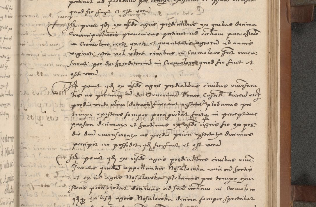 Zdjęcie nr 162 dla obiektu archiwalnego: Acta attestationum seu depositionum testium coram R. D. Petro de Gamratis, episcopo Cracoviensi, V. D. Bartholomaeo Gantkowski, Posnaniensi et Suae Paternitatis Rev. cancellario ac Sigismundo de Stazicza, decretorum doctore, auditore causarum curiae episcopalis praesidentibus ad a. D. 1540 et 1541, per me Bartholomaeum Ravensem, utraquw auctoriate notarium publicum et coram Sua Paternitatr Rev. causarum scriba feliciter inchoatum.