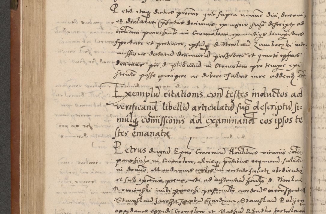 Zdjęcie nr 163 dla obiektu archiwalnego: Acta attestationum seu depositionum testium coram R. D. Petro de Gamratis, episcopo Cracoviensi, V. D. Bartholomaeo Gantkowski, Posnaniensi et Suae Paternitatis Rev. cancellario ac Sigismundo de Stazicza, decretorum doctore, auditore causarum curiae episcopalis praesidentibus ad a. D. 1540 et 1541, per me Bartholomaeum Ravensem, utraquw auctoriate notarium publicum et coram Sua Paternitatr Rev. causarum scriba feliciter inchoatum.
