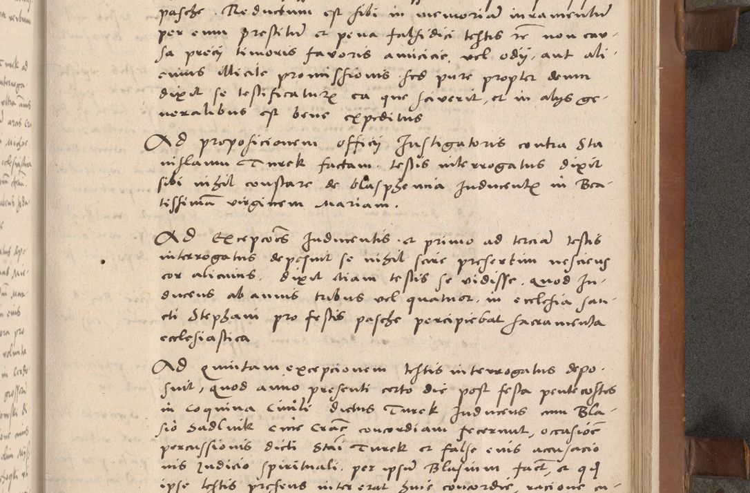 Zdjęcie nr 146 dla obiektu archiwalnego: Acta attestationum seu depositionum testium coram R. D. Petro de Gamratis, episcopo Cracoviensi, V. D. Bartholomaeo Gantkowski, Posnaniensi et Suae Paternitatis Rev. cancellario ac Sigismundo de Stazicza, decretorum doctore, auditore causarum curiae episcopalis praesidentibus ad a. D. 1540 et 1541, per me Bartholomaeum Ravensem, utraquw auctoriate notarium publicum et coram Sua Paternitatr Rev. causarum scriba feliciter inchoatum.