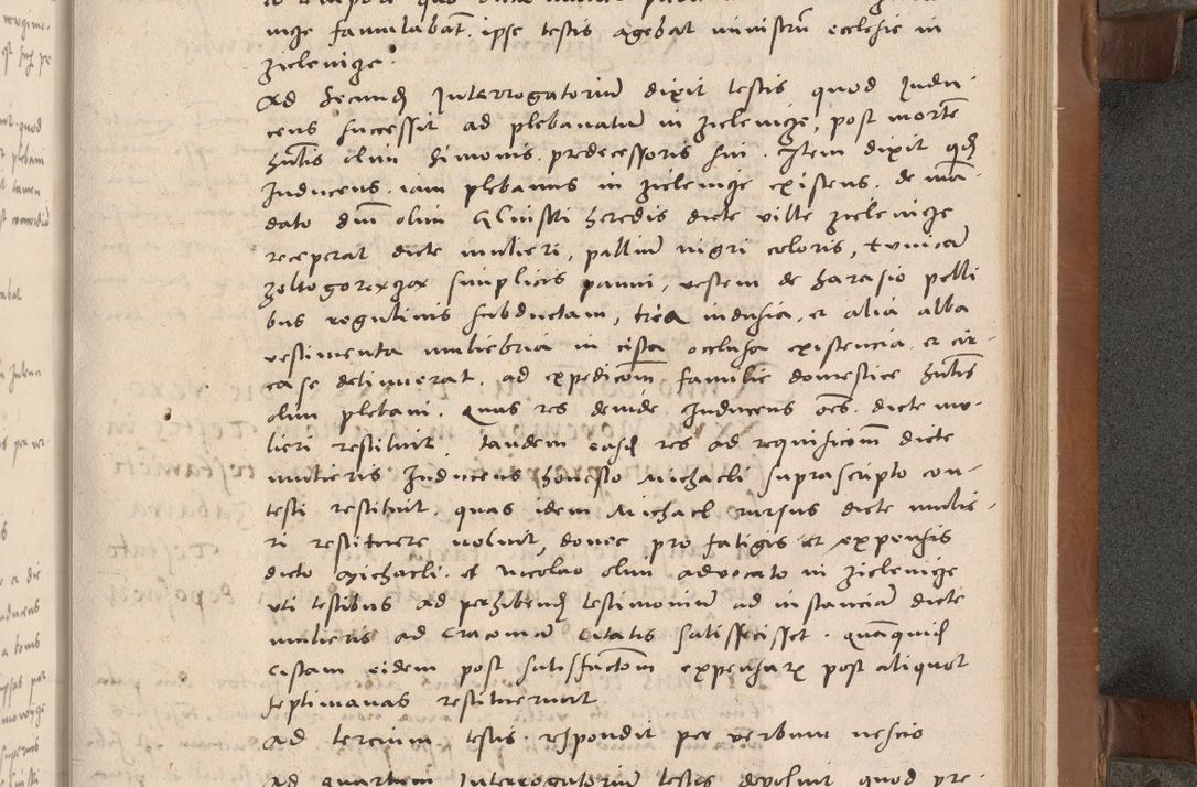 Zdjęcie nr 132 dla obiektu archiwalnego: Acta attestationum seu depositionum testium coram R. D. Petro de Gamratis, episcopo Cracoviensi, V. D. Bartholomaeo Gantkowski, Posnaniensi et Suae Paternitatis Rev. cancellario ac Sigismundo de Stazicza, decretorum doctore, auditore causarum curiae episcopalis praesidentibus ad a. D. 1540 et 1541, per me Bartholomaeum Ravensem, utraquw auctoriate notarium publicum et coram Sua Paternitatr Rev. causarum scriba feliciter inchoatum.