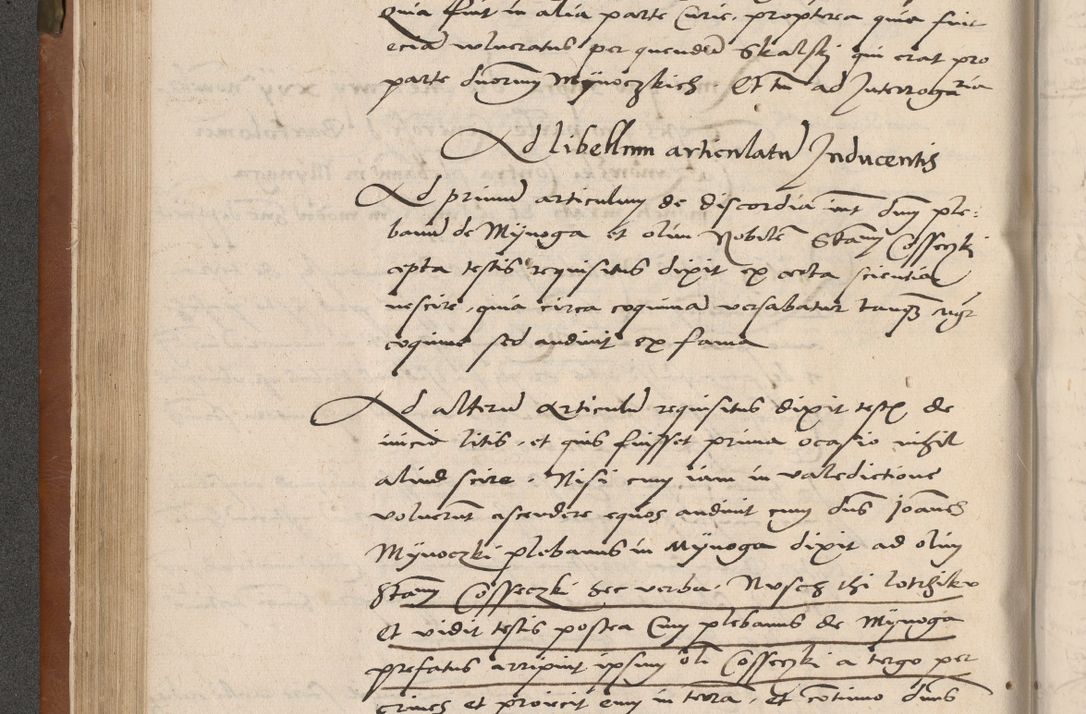 Zdjęcie nr 127 dla obiektu archiwalnego: Acta attestationum seu depositionum testium coram R. D. Petro de Gamratis, episcopo Cracoviensi, V. D. Bartholomaeo Gantkowski, Posnaniensi et Suae Paternitatis Rev. cancellario ac Sigismundo de Stazicza, decretorum doctore, auditore causarum curiae episcopalis praesidentibus ad a. D. 1540 et 1541, per me Bartholomaeum Ravensem, utraquw auctoriate notarium publicum et coram Sua Paternitatr Rev. causarum scriba feliciter inchoatum.