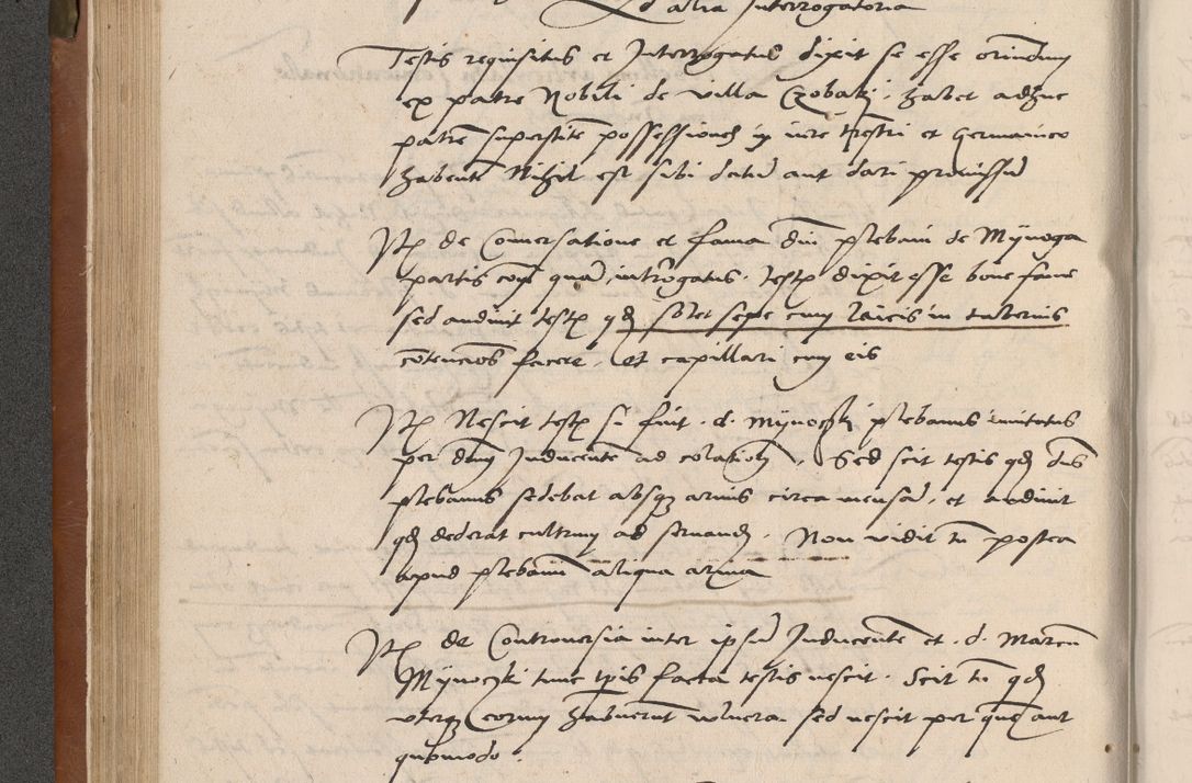 Zdjęcie nr 115 dla obiektu archiwalnego: Acta attestationum seu depositionum testium coram R. D. Petro de Gamratis, episcopo Cracoviensi, V. D. Bartholomaeo Gantkowski, Posnaniensi et Suae Paternitatis Rev. cancellario ac Sigismundo de Stazicza, decretorum doctore, auditore causarum curiae episcopalis praesidentibus ad a. D. 1540 et 1541, per me Bartholomaeum Ravensem, utraquw auctoriate notarium publicum et coram Sua Paternitatr Rev. causarum scriba feliciter inchoatum.