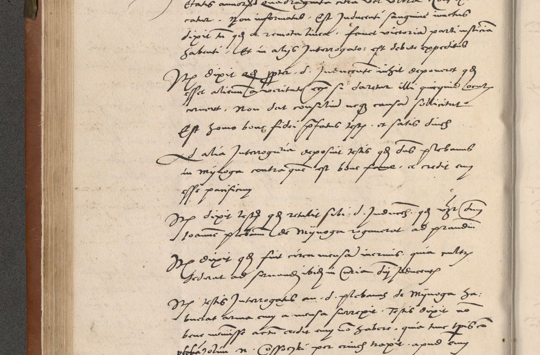 Zdjęcie nr 111 dla obiektu archiwalnego: Acta attestationum seu depositionum testium coram R. D. Petro de Gamratis, episcopo Cracoviensi, V. D. Bartholomaeo Gantkowski, Posnaniensi et Suae Paternitatis Rev. cancellario ac Sigismundo de Stazicza, decretorum doctore, auditore causarum curiae episcopalis praesidentibus ad a. D. 1540 et 1541, per me Bartholomaeum Ravensem, utraquw auctoriate notarium publicum et coram Sua Paternitatr Rev. causarum scriba feliciter inchoatum.