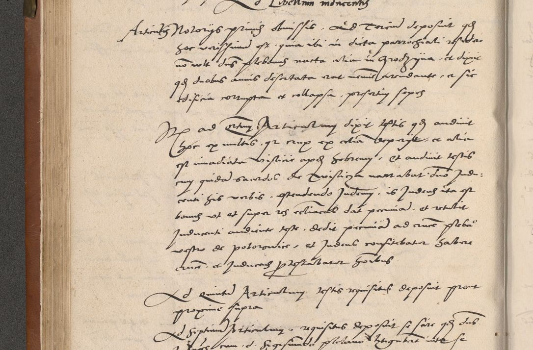 Zdjęcie nr 109 dla obiektu archiwalnego: Acta attestationum seu depositionum testium coram R. D. Petro de Gamratis, episcopo Cracoviensi, V. D. Bartholomaeo Gantkowski, Posnaniensi et Suae Paternitatis Rev. cancellario ac Sigismundo de Stazicza, decretorum doctore, auditore causarum curiae episcopalis praesidentibus ad a. D. 1540 et 1541, per me Bartholomaeum Ravensem, utraquw auctoriate notarium publicum et coram Sua Paternitatr Rev. causarum scriba feliciter inchoatum.