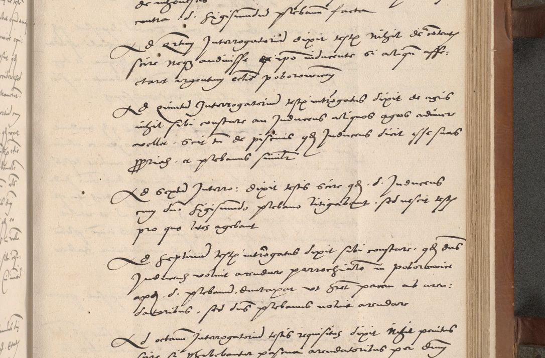 Zdjęcie nr 108 dla obiektu archiwalnego: Acta attestationum seu depositionum testium coram R. D. Petro de Gamratis, episcopo Cracoviensi, V. D. Bartholomaeo Gantkowski, Posnaniensi et Suae Paternitatis Rev. cancellario ac Sigismundo de Stazicza, decretorum doctore, auditore causarum curiae episcopalis praesidentibus ad a. D. 1540 et 1541, per me Bartholomaeum Ravensem, utraquw auctoriate notarium publicum et coram Sua Paternitatr Rev. causarum scriba feliciter inchoatum.