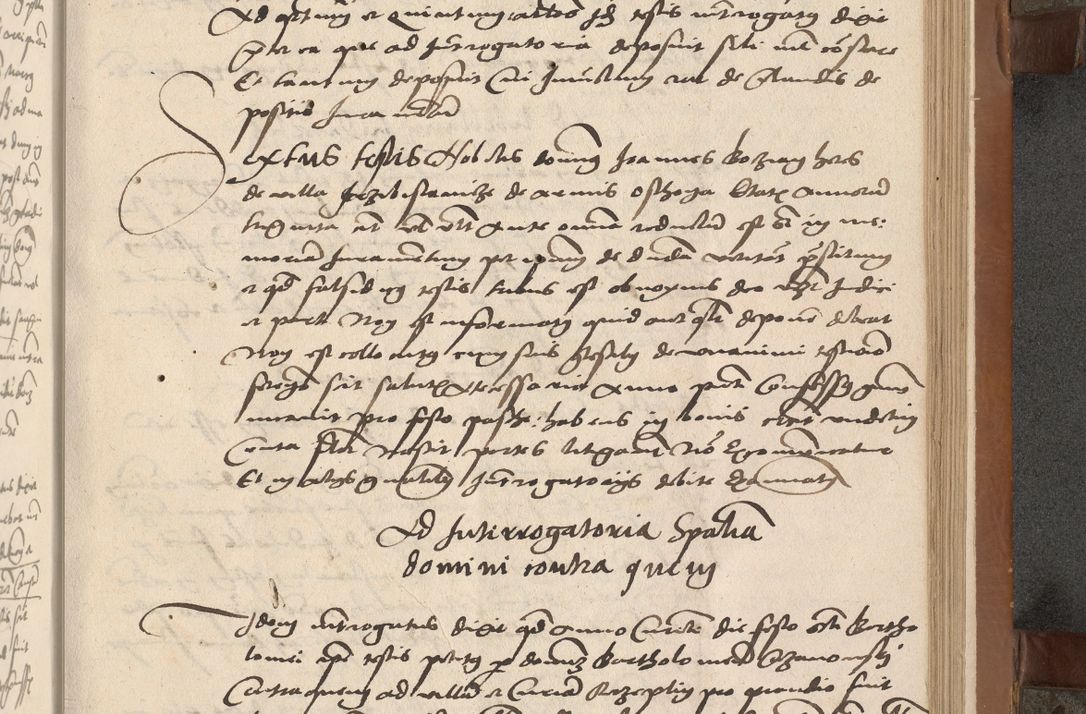 Zdjęcie nr 94 dla obiektu archiwalnego: Acta attestationum seu depositionum testium coram R. D. Petro de Gamratis, episcopo Cracoviensi, V. D. Bartholomaeo Gantkowski, Posnaniensi et Suae Paternitatis Rev. cancellario ac Sigismundo de Stazicza, decretorum doctore, auditore causarum curiae episcopalis praesidentibus ad a. D. 1540 et 1541, per me Bartholomaeum Ravensem, utraquw auctoriate notarium publicum et coram Sua Paternitatr Rev. causarum scriba feliciter inchoatum.
