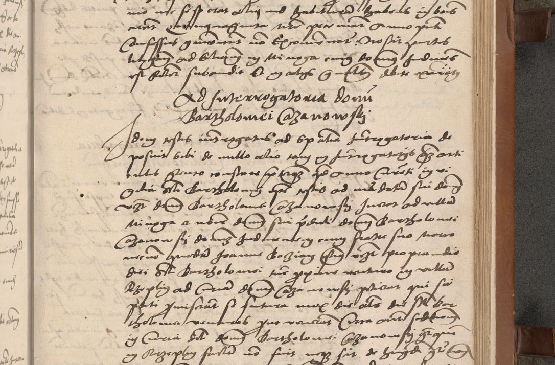 Zdjęcie nr 88 dla obiektu archiwalnego: Acta attestationum seu depositionum testium coram R. D. Petro de Gamratis, episcopo Cracoviensi, V. D. Bartholomaeo Gantkowski, Posnaniensi et Suae Paternitatis Rev. cancellario ac Sigismundo de Stazicza, decretorum doctore, auditore causarum curiae episcopalis praesidentibus ad a. D. 1540 et 1541, per me Bartholomaeum Ravensem, utraquw auctoriate notarium publicum et coram Sua Paternitatr Rev. causarum scriba feliciter inchoatum.