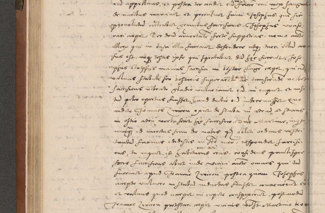 Zdjęcie nr 79 dla obiektu archiwalnego: Acta attestationum seu depositionum testium coram R. D. Petro de Gamratis, episcopo Cracoviensi, V. D. Bartholomaeo Gantkowski, Posnaniensi et Suae Paternitatis Rev. cancellario ac Sigismundo de Stazicza, decretorum doctore, auditore causarum curiae episcopalis praesidentibus ad a. D. 1540 et 1541, per me Bartholomaeum Ravensem, utraquw auctoriate notarium publicum et coram Sua Paternitatr Rev. causarum scriba feliciter inchoatum.