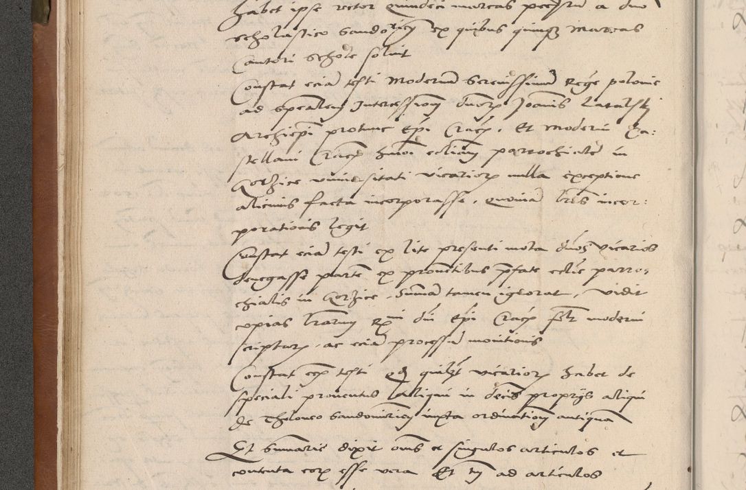 Zdjęcie nr 49 dla obiektu archiwalnego: Acta attestationum seu depositionum testium coram R. D. Petro de Gamratis, episcopo Cracoviensi, V. D. Bartholomaeo Gantkowski, Posnaniensi et Suae Paternitatis Rev. cancellario ac Sigismundo de Stazicza, decretorum doctore, auditore causarum curiae episcopalis praesidentibus ad a. D. 1540 et 1541, per me Bartholomaeum Ravensem, utraquw auctoriate notarium publicum et coram Sua Paternitatr Rev. causarum scriba feliciter inchoatum.