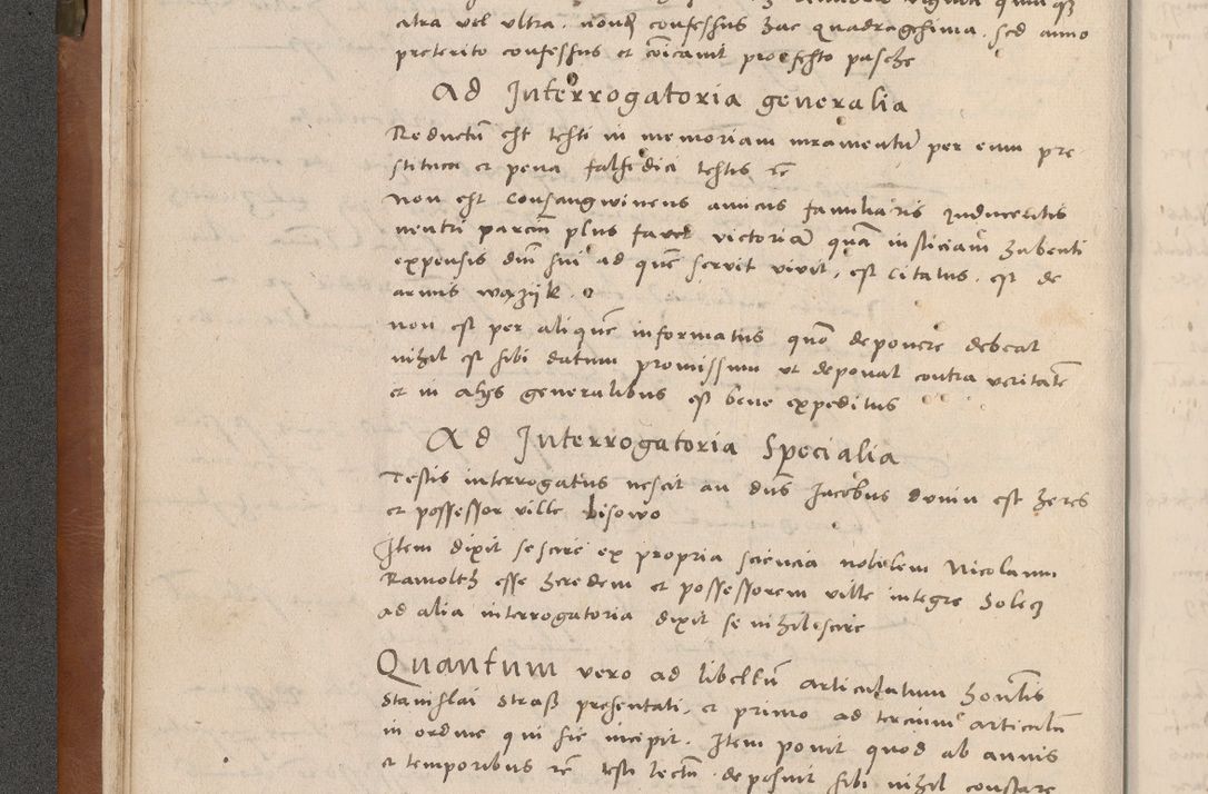 Zdjęcie nr 31 dla obiektu archiwalnego: Acta attestationum seu depositionum testium coram R. D. Petro de Gamratis, episcopo Cracoviensi, V. D. Bartholomaeo Gantkowski, Posnaniensi et Suae Paternitatis Rev. cancellario ac Sigismundo de Stazicza, decretorum doctore, auditore causarum curiae episcopalis praesidentibus ad a. D. 1540 et 1541, per me Bartholomaeum Ravensem, utraquw auctoriate notarium publicum et coram Sua Paternitatr Rev. causarum scriba feliciter inchoatum.