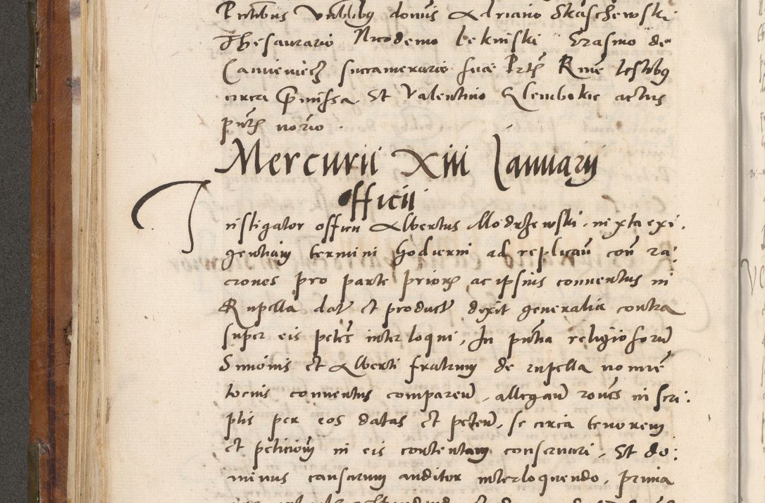 Zdjęcie nr 193 dla obiektu archiwalnego: Volumen unicum actorum episcopalium R. D. Andreae Zebrzydowski, episcopi Cracoviensis ducis Severiae ab a. D. 1551 usque ad annum 1560 mensem majum inclusive, quorum index ad finem praesentis voluminis adnotatus.