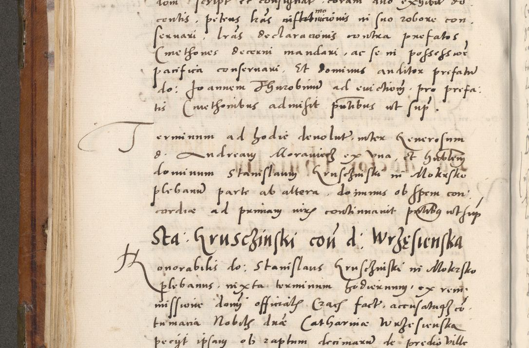 Zdjęcie nr 195 dla obiektu archiwalnego: Volumen unicum actorum episcopalium R. D. Andreae Zebrzydowski, episcopi Cracoviensis ducis Severiae ab a. D. 1551 usque ad annum 1560 mensem majum inclusive, quorum index ad finem praesentis voluminis adnotatus.