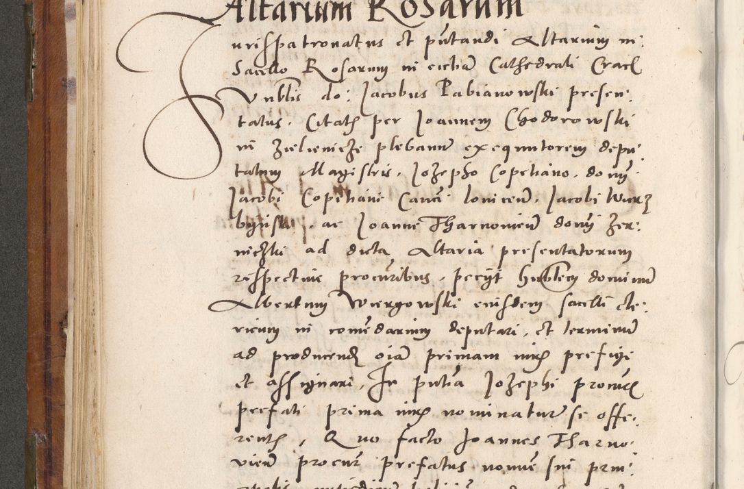 Zdjęcie nr 189 dla obiektu archiwalnego: Volumen unicum actorum episcopalium R. D. Andreae Zebrzydowski, episcopi Cracoviensis ducis Severiae ab a. D. 1551 usque ad annum 1560 mensem majum inclusive, quorum index ad finem praesentis voluminis adnotatus.