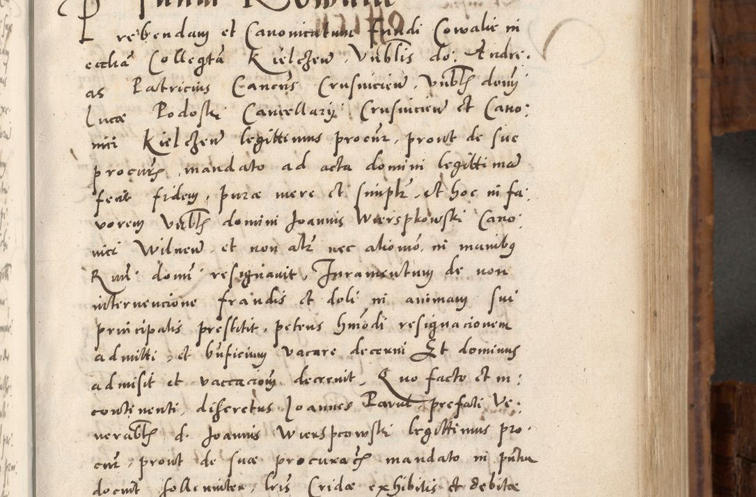 Zdjęcie nr 180 dla obiektu archiwalnego: Volumen unicum actorum episcopalium R. D. Andreae Zebrzydowski, episcopi Cracoviensis ducis Severiae ab a. D. 1551 usque ad annum 1560 mensem majum inclusive, quorum index ad finem praesentis voluminis adnotatus.