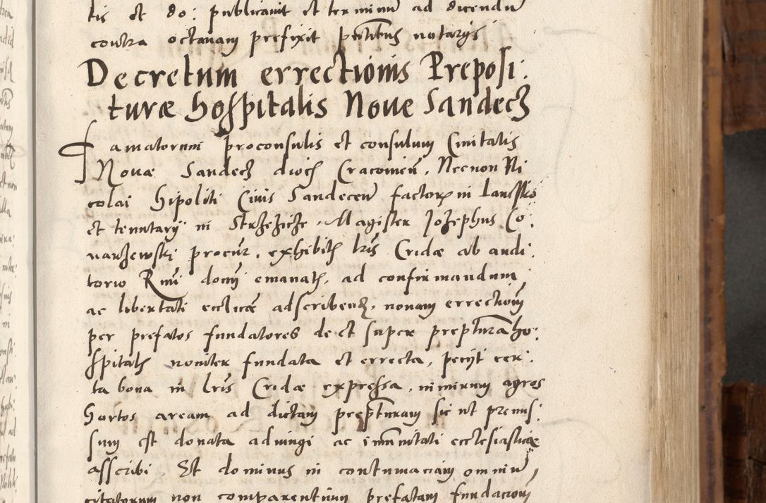 Zdjęcie nr 176 dla obiektu archiwalnego: Volumen unicum actorum episcopalium R. D. Andreae Zebrzydowski, episcopi Cracoviensis ducis Severiae ab a. D. 1551 usque ad annum 1560 mensem majum inclusive, quorum index ad finem praesentis voluminis adnotatus.